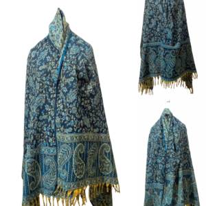 Ladies jacquard shawl