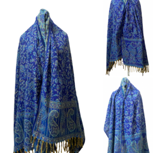 Ladies jacquard shawl