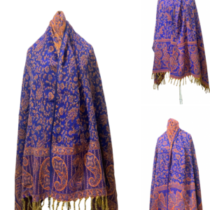 Ladies jacquard shawl