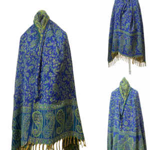 paisley yak wool shawl