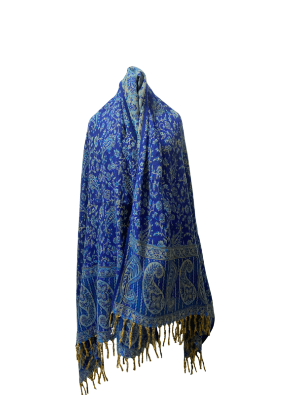 paisley yak wool shawl