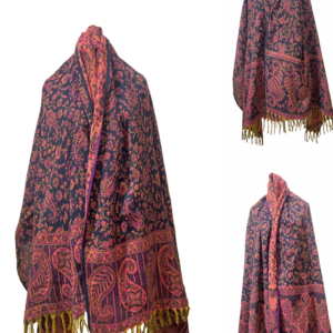 Ladies jacquard shawl