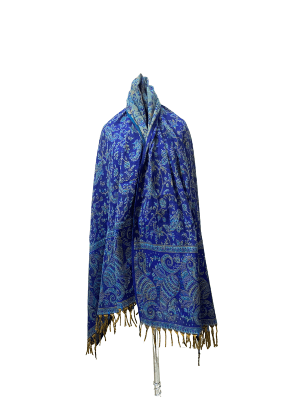 paisley yak wool shawl