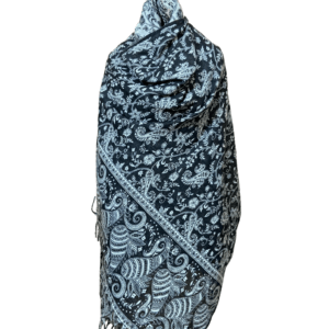 paisley jacquard shawl